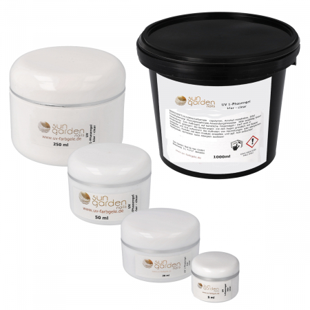 UV 1-Phasengel Klar - Allrounder Gel